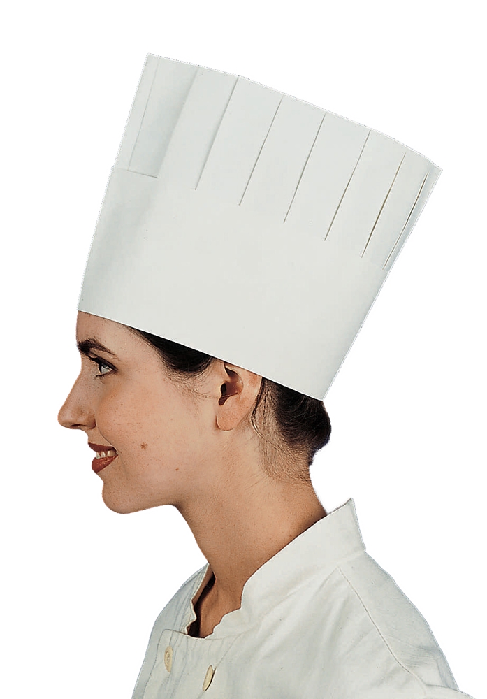 Chef Pleat Hat Paper X 10
