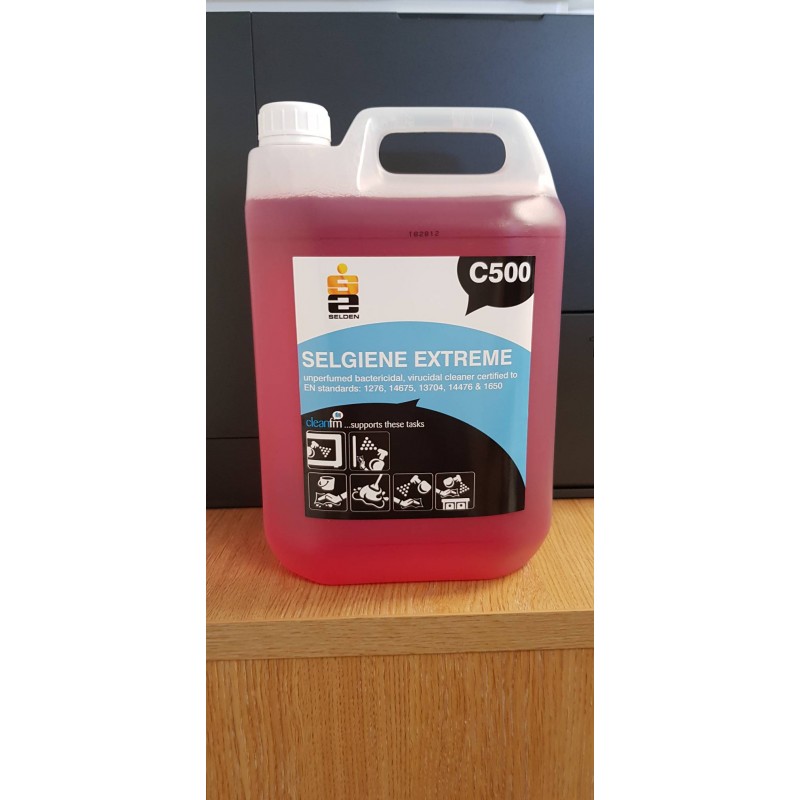 Selgiene Extreme Bactericidal Cleaner 750ml Colbrook Supplies Direct 0630